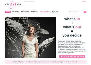 Fab Site: VoteInStyle.com Fab Site: VoteInStyle.com